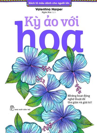  Tô màu dành cho người lớn - Bộ 4 cuốn 