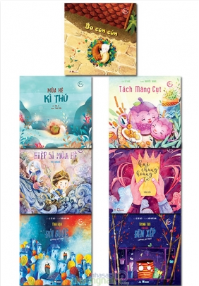  TỦ SÁCH CHỒI NON DÀNH CHO BÉ TỪ 5 TUỔI (BỘ 7 QUYỂN) 