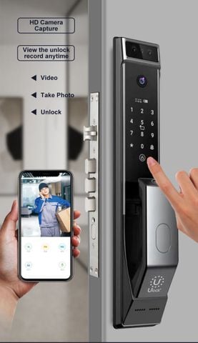 Khóa Từ vân tay Face ID Ulock UL889 F3D Luxury
