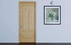 Cửa gỗ đơn, cửa 1 cánh Gỗ Sồi tự nhiên cao cấp
