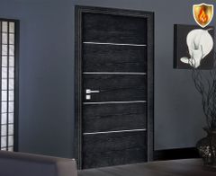 CỬA GỖ CHỐNG CHÁY - W9106