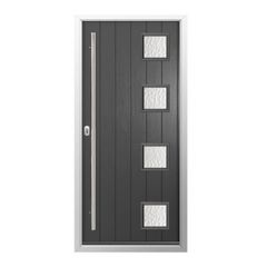 Cửa gỗ Composite chỉ trang trí CT18