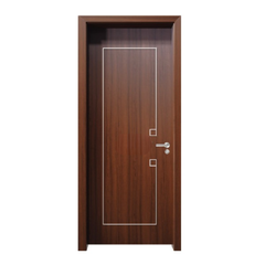 Cửa Nhựa Composite Vân Gỗ Cao Cấp Mẫu ECO 122 – M18