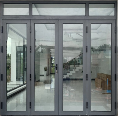 CỬA NHÔM XINGFA 4 CÁNH MỞ QUAY