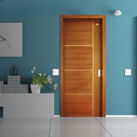 Cửa gỗ chống cháy EIML14