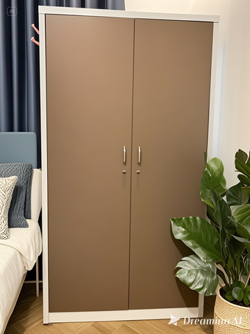 Tủ quần áo 2 cánh lắp ghép