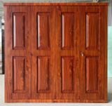 Tủ quần áo 4 cánh vân gỗ và vân gỗ huỳnh