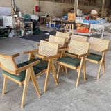  GHẾ MÂY VLEG CÓ TAY 