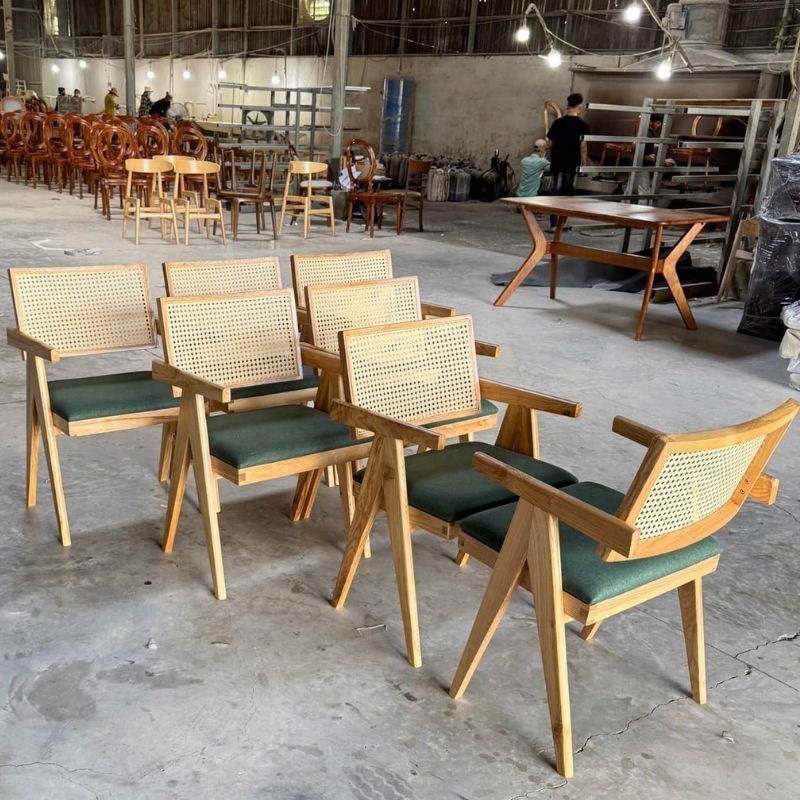  GHẾ MÂY VLEG CÓ TAY 