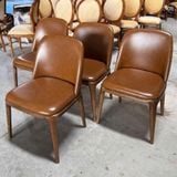  GHẾ GRACE KHÔNG TAY BỌC SIMILI GỖ ASH 