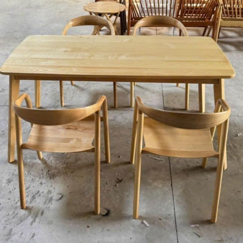  BỘ BÀN ĂN 4 GHẾ NEVA 