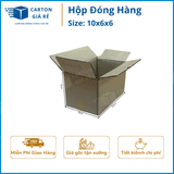  Hộp Carton Đóng Hàng Kích Thước 10x6x6-Carton Giá Rẻ 