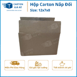 Hộp Carton Nắp Đối - Kích Thước 12x7x8 - Carton Giá Rẻ 