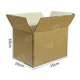  Hộp Carton Nắp Đối - Kích Thước 15x10x10 - Carton Giá Rẻ 