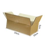  Hộp Carton Nắp Đối - Kích Thước 15x10x5 - Carton Giá Rẻ 