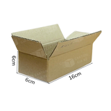  Hộp Carton Nắp Đối - Kích Thước 16x6x6 - Carton Giá Rẻ 