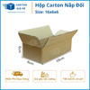  Hộp Carton Nắp Đối - Kích Thước 16x6x6 - Carton Giá Rẻ 