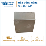  Hộp Carton Đóng Hàng - Kích Thước 20x15x15 - Carton Giá Rẻ 