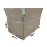  Hộp Carton Nắp Đối - Kích Thước 25x15x10 - Carton Giá Rẻ 