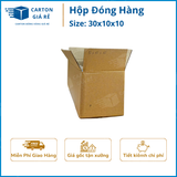  Hộp Carton Đóng Hàng - Kích Thước 30x10x10 - Carton Giá Rẻ 