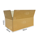  Hộp Carton Nắp Đối - Kích Thước 30x20x10 - Carton Giá Rẻ 