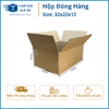  Hộp Carton Đóng Hàng - Kích Thước 32x22x12 - Carton Giá Rẻ 