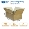  Hộp Carton Đóng Hàng - Kích Thước 12x10x5 - Carton Giá Rẻ 