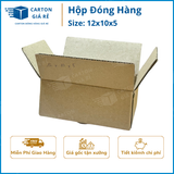  Hộp Carton Đóng Hàng - Kích Thước 12x10x5 - Carton Giá Rẻ 