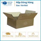  Hộp Carton Đóng Hàng - Kích Thước 15x10x5 - Carton Giá Rẻ 