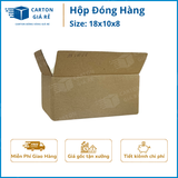  Hộp Carton Đóng Hàng - Kích Thước 18x10x8 - Carton Giá Rẻ 