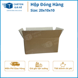  Hộp Carton Đóng Hàng - Kích Thước 20x10x10 - Carton Giá Rẻ 