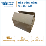  Hộp Carton Đóng Hàng - Kích Thước 20x15x10 - Carton Giá Rẻ 