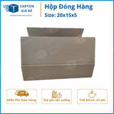  Hộp Carton Đóng Hàng - Kích Thước 20x15x5 - Carton Giá Rẻ 