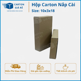  Hộp Carton Nắp Cài Kích Thước 10 x 3 x 18 - Carton Giá rẻ 