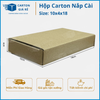  Hộp Carton Nắp Cài Kích Thước 10 x 4 x 18 - Carton Giá rẻ 