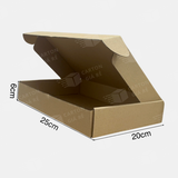  Hộp Carton Nắp Cài Kích Thước 25 x 20 x 6 - Carton Giá rẻ 