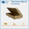  Hộp Carton Nắp Cài Kích Thước 30 x 25 x 6 - Carton Giá rẻ 
