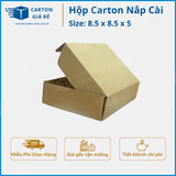  Hộp Carton Nắp Cài Kích Thước 8.5x8.5x5 - Carton Giá Rẻ 