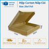 Hộp Carton Nắp Cài - Kích Thước 25x17x3 - Carton Giá Rẻ 