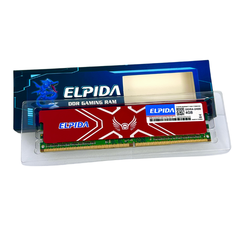  RAM Elpida RED 4G DDR4 2400Ghz 