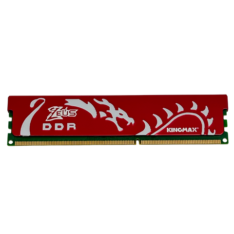  Ram Kingmax Heatsink Zeus 4GB DDR3 1600MHz RED 
