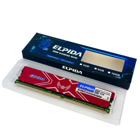  RAM Elpida RED 4G DDR4 2400Ghz 