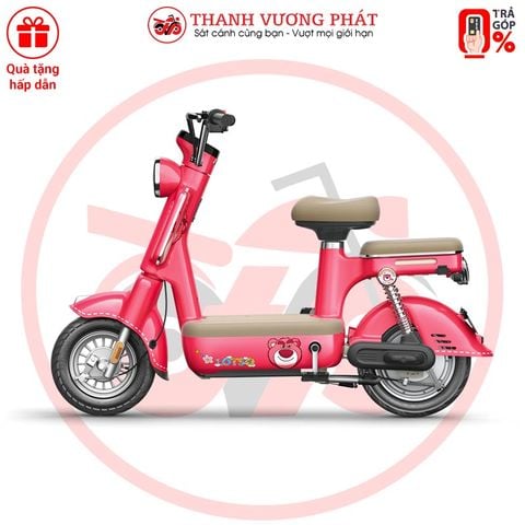 Xe đạp điện Yadea i8 Gấu Dâu