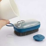 Bàn Chải Chà Chân, Chà Sàn Nhà Tắm Có Ngăn Đựng Xà Phòng Đa Năng Tiện Lợi.