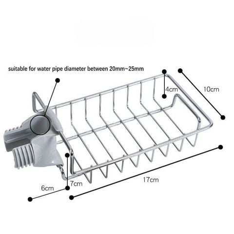 Giá Để Đồ Rửa Chén Kẹp Vòi Rửa Nhà Bếp Tiện Lợi - Chất Liệu Thép Không Gỉ Cao Cấp.