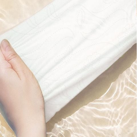 Khăn Rút Treo Tường SIPIAO Hoa Hồng Bịch 1000 Tờ - 4 Lớp Dai Mềm Từ Bột Tre