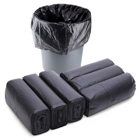 Combo 3 Cuộn Túi Rác Tự Phân Hủy - Bao Rác Đen Size Lớn