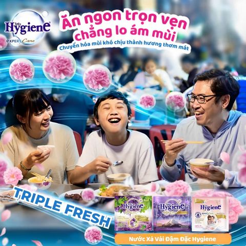 Nước Xả Hygiene Thái Lan Giặt Xả Vải - Quần Áo Siêu Đậm Đặc Mềm Vải Chính Hãng Gói 20ml
