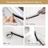 Bàn Chải Vệ Sinh Khe Hở Góc Chết Đa Năng Vệ Sinh Sạch Mọi Vết Bẩn Góc Bếp, Phòng Tắm.
