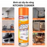 Chai Xịt Tẩy Rửa Nhà Bếp Bọt Tuyết Siêu Sạch Kitchen Cleaner Hàng Chính Hãng